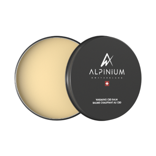 CBD balm for fast cooling or warming muscle relief – natural & vegan