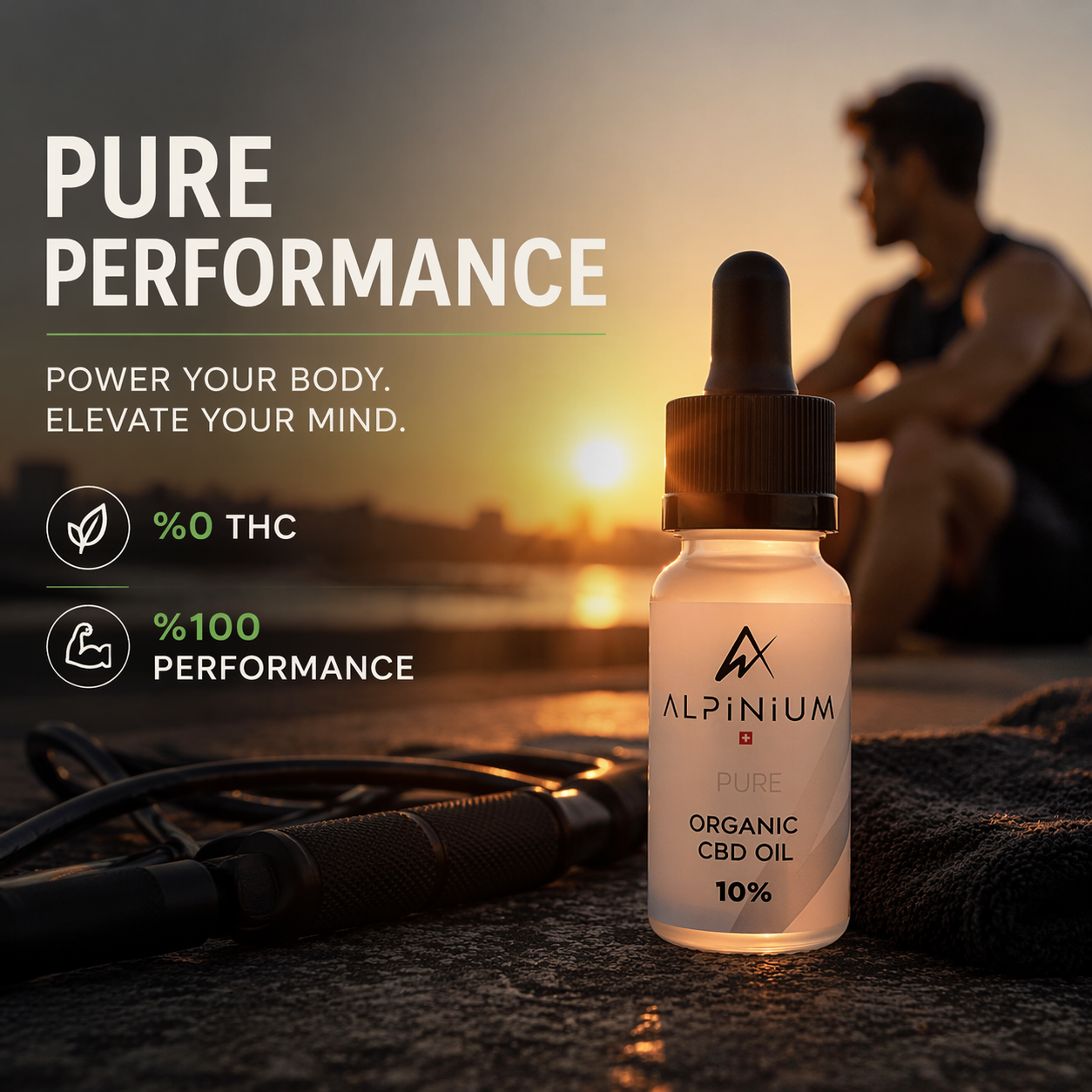 Pure CBD Oil Broad Spectrum - Alpinium